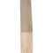 Ekena Millwork 5 1/2"W x 22"D x 26"H Merced Smooth Knee Brace, Douglas Fir BRC06X22X26MRC00SDF - alternate 2